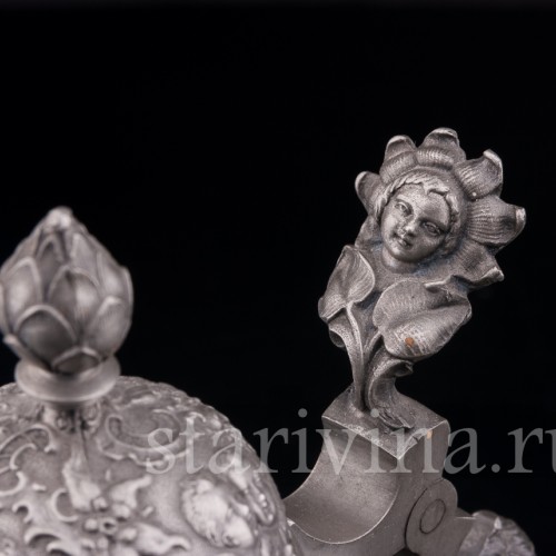 Старинная пивная кружка Танцы в таверне, Felsenstein & Mainzer, Германия, нач. 20 в.