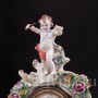 Старинные фарфоровые часы Божественная музыка, Дрезден, Германия, вт. пол. 20 в.