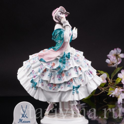 Фарфоровая статуэтка Эстрелла из балета Карнавал, Meissen, Германия, 1926-48 гг.
