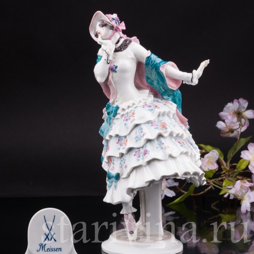 Фарфоровая статуэтка Эстрелла из балета Карнавал, Meissen, Германия, 1926-48 гг.