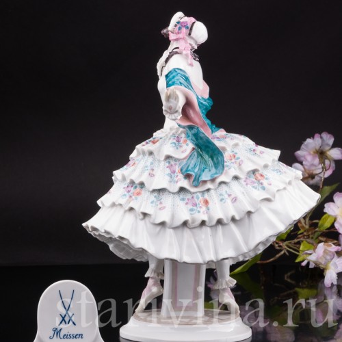 Фарфоровая статуэтка Эстрелла из балета Карнавал, Meissen, Германия, 1926-48 гг.