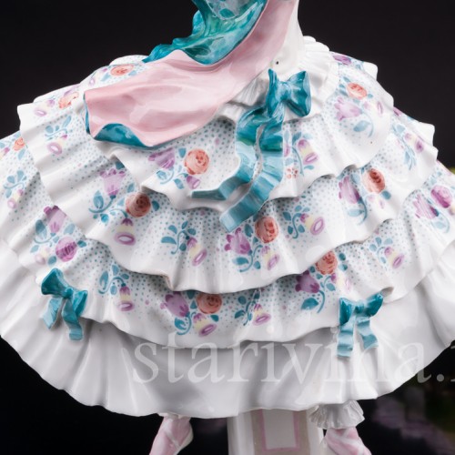 Фарфоровая статуэтка Эстрелла из балета Карнавал, Meissen, Германия, 1926-48 гг.