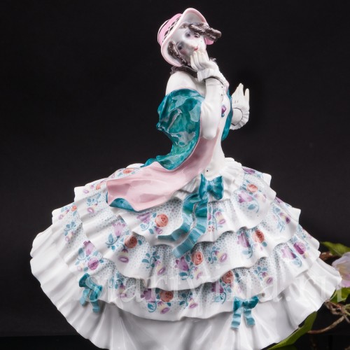 Фарфоровая статуэтка Эстрелла из балета Карнавал, Meissen, Германия, 1926-48 гг.