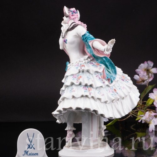 Фарфоровая статуэтка Эстрелла из балета Карнавал, Meissen, Германия, 1926-48 гг.