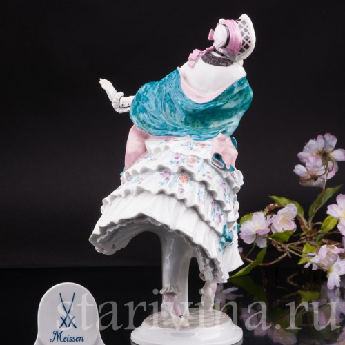 Фарфоровая статуэтка Эстрелла из балета Карнавал, Meissen, Германия, 1926-48 гг.