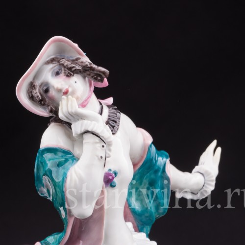 Фарфоровая статуэтка Эстрелла из балета Карнавал, Meissen, Германия, 1926-48 гг.