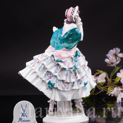 Фарфоровая статуэтка Эстрелла из балета Карнавал, Meissen, Германия, 1926-48 гг.