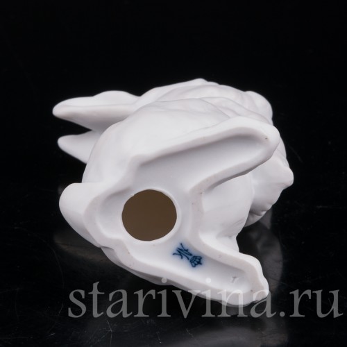 Фигурка из бисквита Стоящий зайчик, Alka Kaiser, Германия, вт. пол. 20 в.