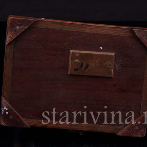 Музыкальная шкатулка Мальчик с шарманкой, Германия, 19 в.