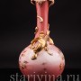 Старинная фарфоровая ваза  "Розы", New York & Rudolstadt Pottery, Германия, 1904-24 гг.