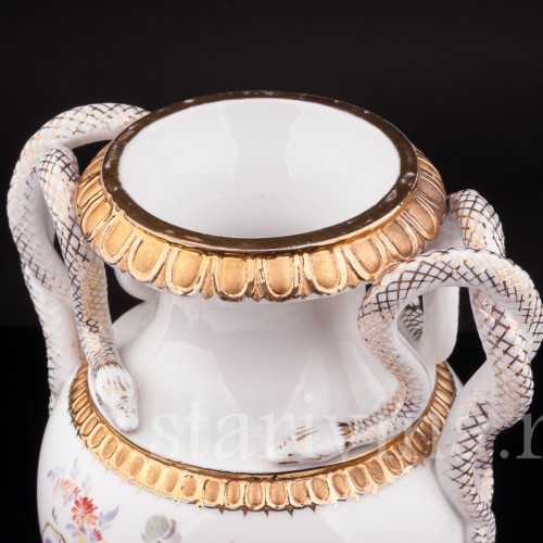 Декоративная фарфорова ваза "Змеи", Meissen, Германия, сер. 19 - нач. 20 вв.