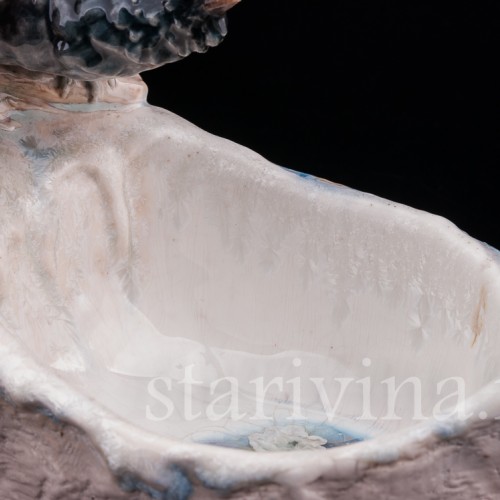 Композиция из фарфора Глухарь над озером, Германия, нач 20 в.