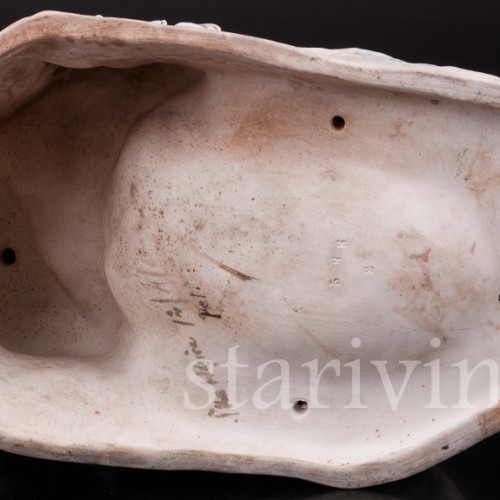 Композиция из фарфора Глухарь над озером, Германия, нач 20 в.