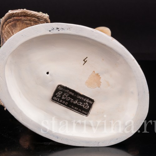 Фарфоровая статуэтка Влюбленный ковбой, Antonio Borsato, Италия, сер 20 в.