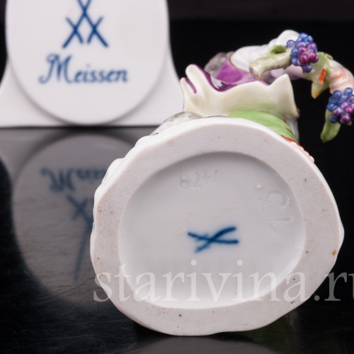 Фигурка из фарфора Мальчик с мотыгой, Meissen, Германия, 1961 г.