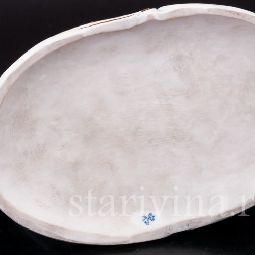 Антикварная статуэтка Пара на прогулке, Muller & Co, Германия, перв. пол 20 в.