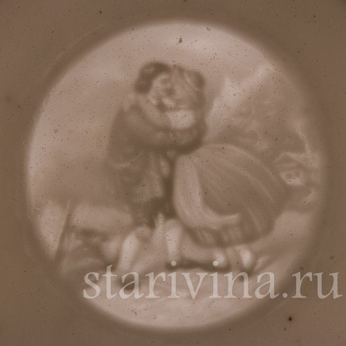 Антикварная пивная кружка После охоты, 1 л, Германия, кон. 19 - нач. 20 вв.