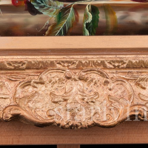 Картина маслом на фанере Натюрморт c вазой, Германия, сер. 20 в.