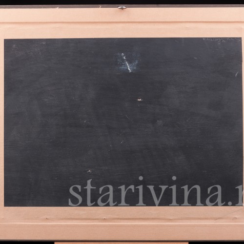 Картина маслом Натюрморт с персиками и ежевикой, Германия.