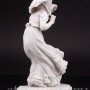 Фарфоровая статуэтка Девушка с зонтиком, аллегория Осени Karl Ens, Германия, 1900 гг.