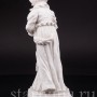 Фарфоровая статуэтка Девушка с муфтой, аллегория Зимы Karl Ens, Германия, 1900 гг.