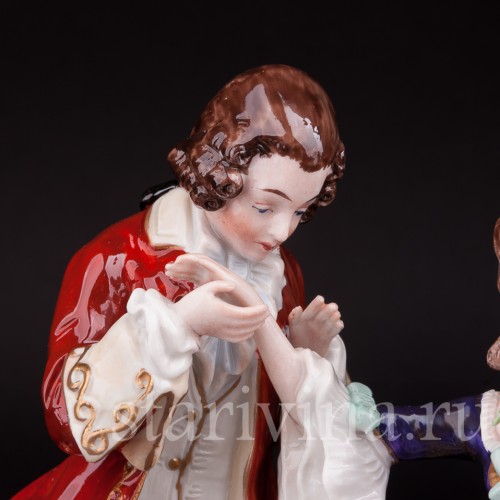 Фарфоровая композиция Чаепите, Scheibe-Alsbach, Германия, 1962-72 гг.