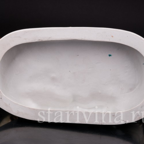 Редкая фарфоровая статуэтка Кавалер и трактирщица, Scheibe-Alsbach, Германия, 1925-72 гг.