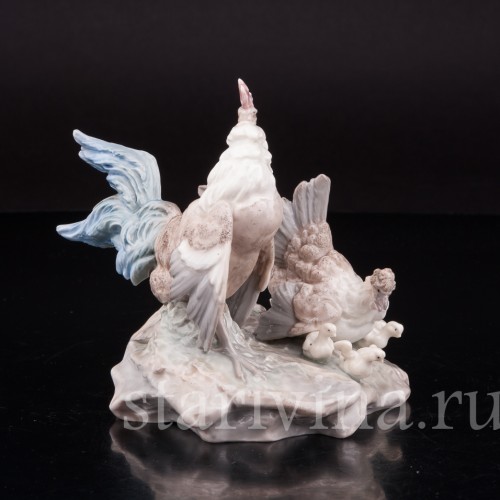 Композиция из фарфора Неожиданное происшествие, Karl Ens, Германия, 1900 гг.