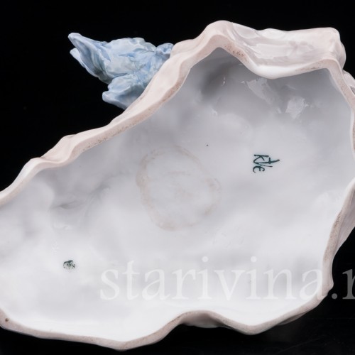 Композиция из фарфора Неожиданное происшествие, Karl Ens, Германия, 1900 гг.