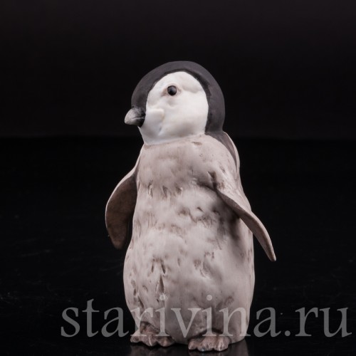 Фигурка из фарфора Пингвиненок Alka Kaiser, Германия, до 1990 г.