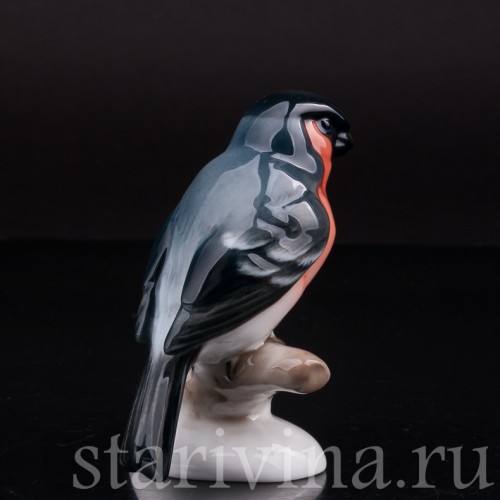 Статуэтка птицы Снегирь, Rosenthal, Германия, вт. пол. 20 в.