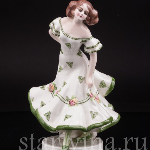 Статуэтка девушки Танцовщица, Goldscheider, Австрия, 1920-30 гг.
