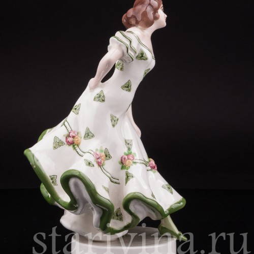 Статуэтка девушки Танцовщица, Goldscheider, Австрия, 1920-30 гг.