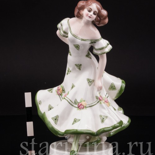 Статуэтка девушки Танцовщица, Goldscheider, Австрия, 1920-30 гг.