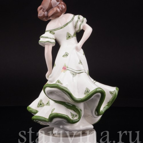 Статуэтка девушки Танцовщица, Goldscheider, Австрия, 1920-30 гг.