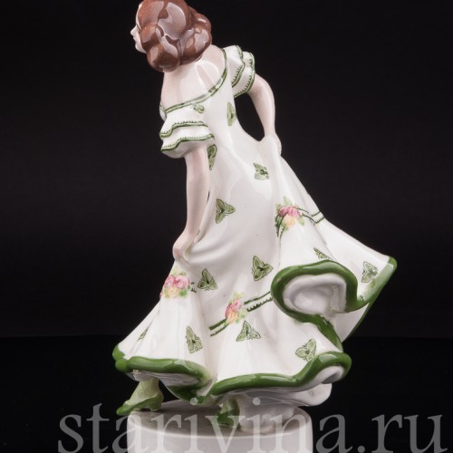 Статуэтка девушки Танцовщица, Goldscheider, Австрия, 1920-30 гг.