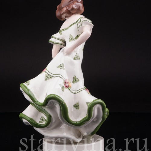 Статуэтка девушки Танцовщица, Goldscheider, Австрия, 1920-30 гг.