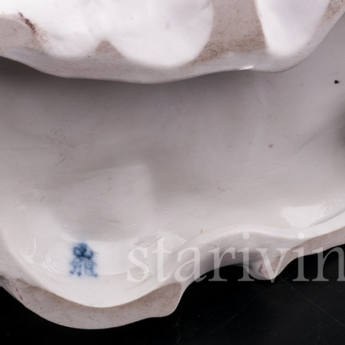 Фарфоровая статуэтка Танцующая пара, кружевная, Volkstedt, Германия, нач. 20 в.