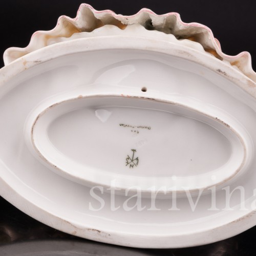 Уцененная статуэтка из фарфора Мама с дочками, Karl Ens, Германия, 1920-30 гг.