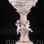 Фарфоровая ваза Фруктовница три путти, Von Schierholz, Германия, 1865-1907 гг.