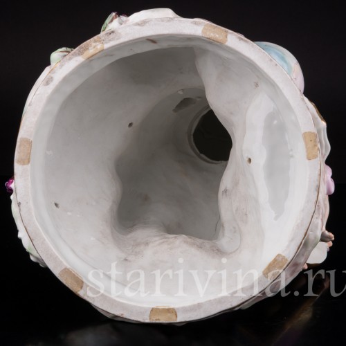 Фарфоровая статуэтка девушки Европа, Samson, Франция, кон. 19 в.