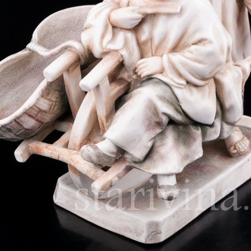 Фигурка из фарфора Китайцы, Volkstedt, Германия, кон. 19 - нач. 20 вв.