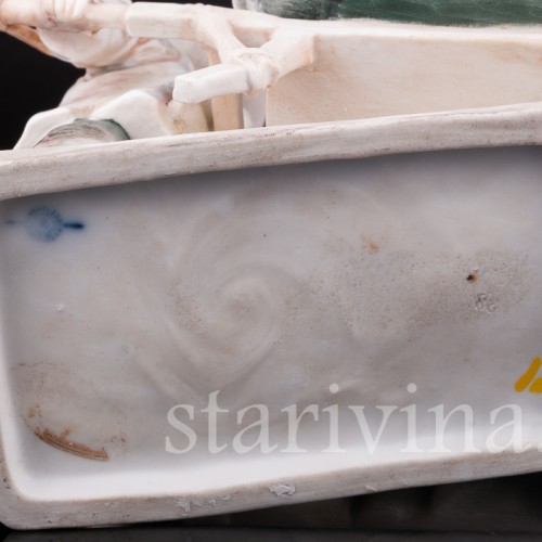 Фигурка из фарфора Китайцы, Volkstedt, Германия, кон. 19 - нач. 20 вв.