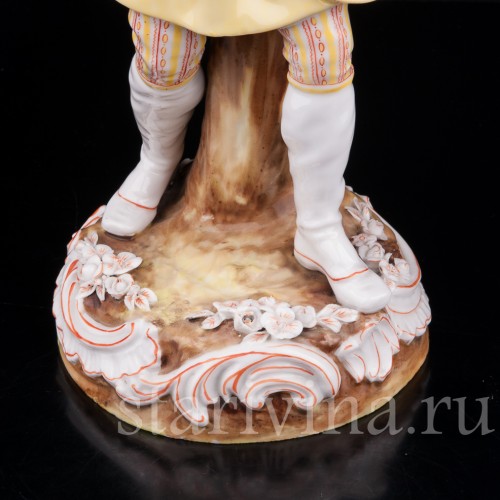 Фарфоровая статуэтка мужчины Повар, Дрезден, Германия, 19 в.