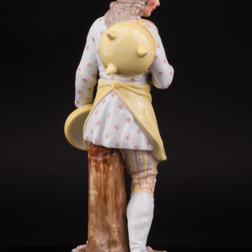 Фарфоровая статуэтка мужчины Повар, Дрезден, Германия, 19 в.