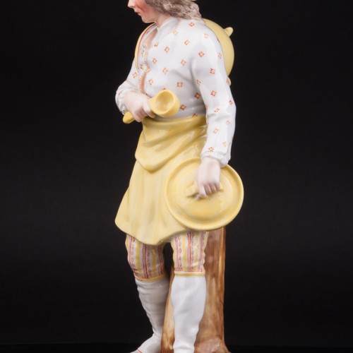 Фарфоровая статуэтка мужчины Повар, Дрезден, Германия, 19 в.