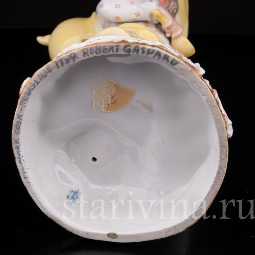 Фарфоровая статуэтка мужчины Повар, Дрезден, Германия, 19 в.