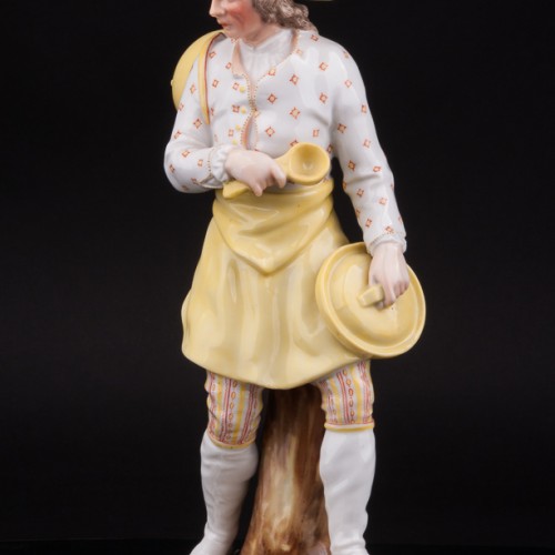 Фарфоровая статуэтка мужчины Повар, Дрезден, Германия, 19 в.