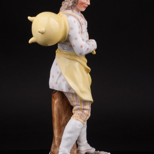 Фарфоровая статуэтка мужчины Повар, Дрезден, Германия, 19 в.