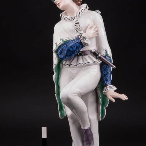 Фарфоровая статуэтка Арлекин, Karl Ens, Германия, нач. 20 в.